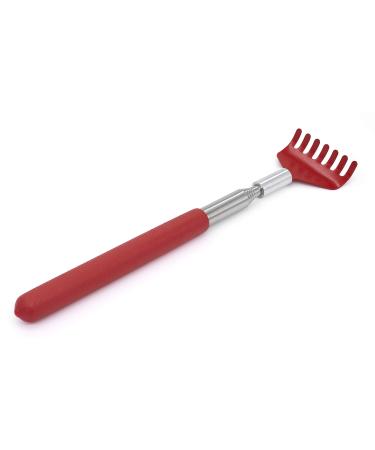 1x back scratch red stainless steel