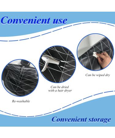 Silicone Hair Cutting Guide Shawl - Waterproof Mat for Professionals & Beginners | Large Haircutting Pads for Home & Salon Use - Buy Online on GoSupps.com