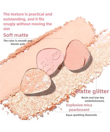 Palette de fards paupi res en relief 6 couleurs paillet es et mates palette de maquillage nude neutre fum e hautement pigment e durable imperm able l g re et non volante /01 - Buy Online on GoSupps.com