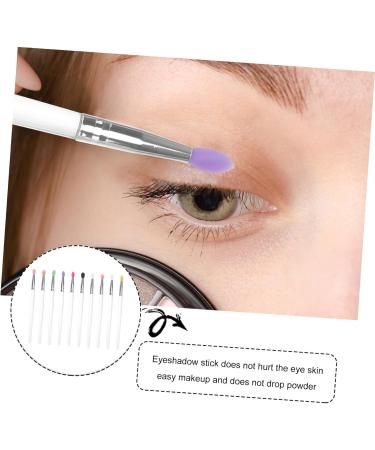 Angoily 10pcs Eye Shadow Brush Makeup Brush Rhinestone Hat Eye Crease Eye Makeup Tool Miss Eyes Makeup Tools - Buy Online on GoSupps.com
