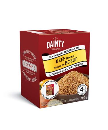 Dainty Beef Canned Rice 12-Count