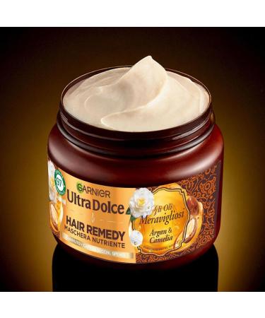 Garnier Ultra Dolce Hair Remedy Maschera Nutriente Gli Oli Meravigliosi 340ml - Buy Online on GoSupps.com