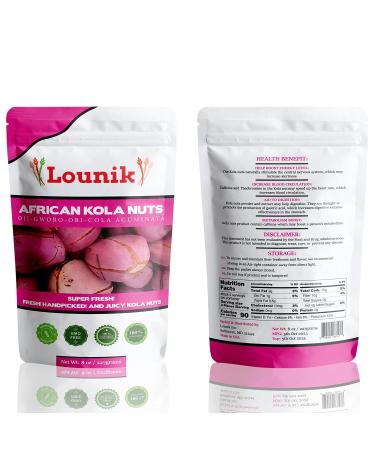 Lounik African Kola Nuts 2 Lobes- 8 oz/225g  - Buy Online on GoSupps.com