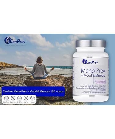 CanPrev Meno-prev + Mood & Memory Vegi Capsules 120 Count | Best eCommerce for International Shipping - Buy Online on GoSupps.com