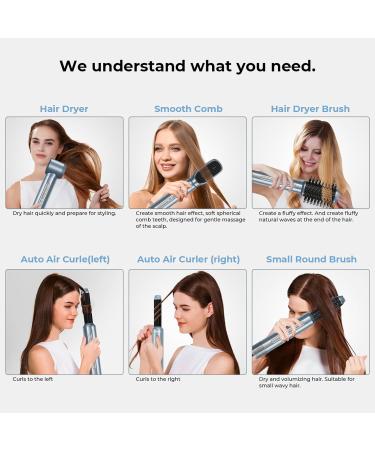 Shop the Best Hair Dryer Brush - 6 in 1 Multistyler Professional Ionic Tool | 110000 RPM 3 Settings ALCI Safety - Fast International Shipping - Buy Online on GoSupps.com