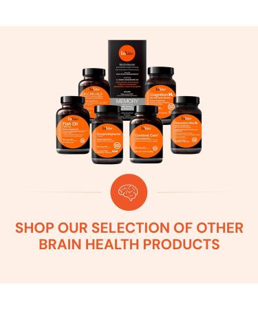 Invite Health Cognition Hx - Supports Brain Functions Like Mental Energy Alertness Memory Focus - with Phosphatidylserine ALCAR + NADH Ginkgo Biloba Huperzia Serrata 90 Capsules 1 - Buy Online on GoSupps.com