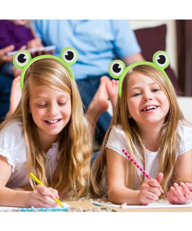 MFUOE 2 Pieces Frog Headband Makeup Headband Gree Frog Hair Bands Hair Accessories Cartoon Hair Tie for Makeup Shower Face Washing Skincare Sports - Buy Online on GoSupps.com