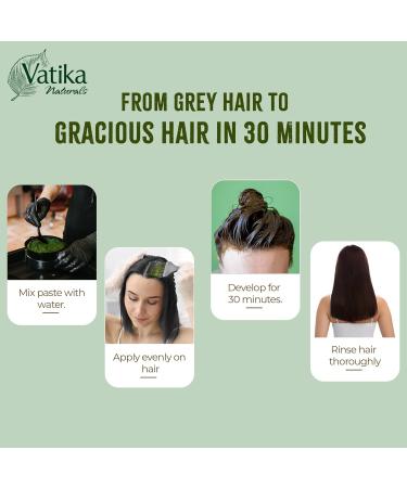 Dabur Vatika Henna Color 60g Dark Brown - Buy Online on GoSupps.com