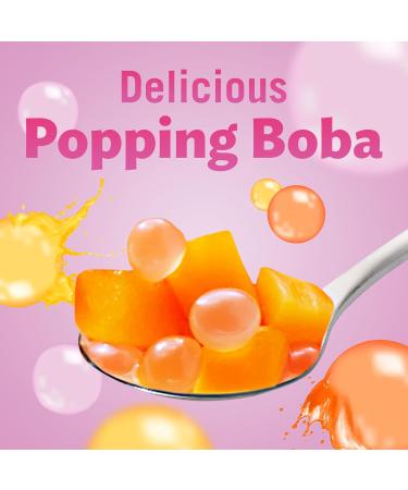 DEL MONTE BUBBLE FRUIT CUP Snacks Peach Strawberry Lemonade (Pack of 6 24 Count Total) - Buy Online on GoSupps.com