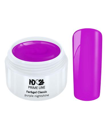 Prime Line - Color Uv Gel Led Color Gel Purple Lilac - Made in Germany - 5ml