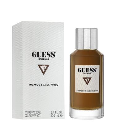 Guess Originals Type 3 Tobacco and Amberwood for Men - 3.4 oz EDP Spray