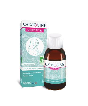 Calmosine - Digestion - Digestive comfort - Soothes and calms - Baby - With organic plant extracts - Orange blossom - Bottle