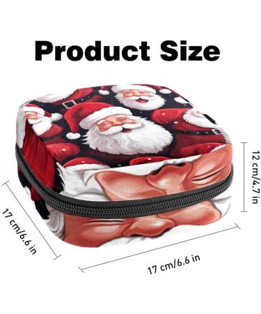 MUOOUM Women s Menstrual Cup Pocket & Storage Bag - Festive Christmas Spectrum Pattern - Ideal for Teens & Easy Organization - Buy Online on GoSupps.com