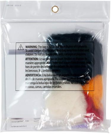 Penguin Needle Felting Kit | Felt Animals DIY Craft | 2.5'' x 2.5'' Dimensions - Buy Online on GoSupps.com