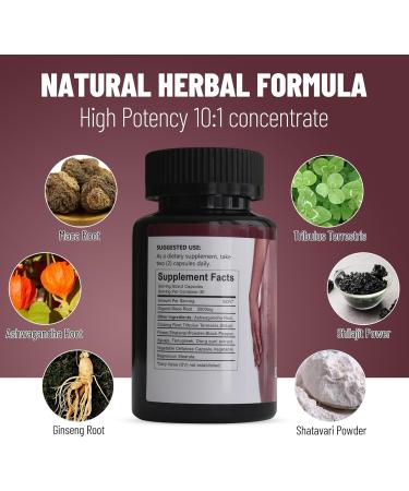 Wins Town Super Maca Capsules Hips Enhancement Herbal Supplements Support Women's Extreme Curve 60 Count - Buy Online on GoSupps.com