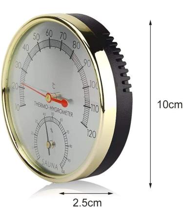 Liliky Hygrothermograph Thermometer 2-in-1 Indoor Moisture & Temperature Meter for Sauna & Home Use - Ideal Sauna Accessories - Buy Online on GoSupps.com
