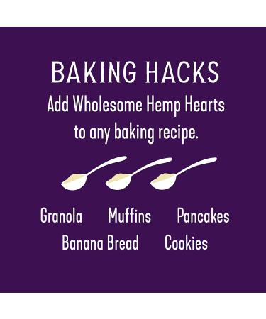 Wholesome Gluten-Free Hemp Hearts Shelled Seeds - 8oz Bag (Pack of 1) - Buy Online on GoSupps.com