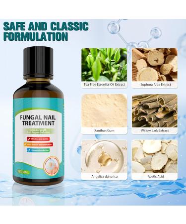 Nail Fungus Treatment Quick Intensive Agent Against Nail Polish Against Nail Fungus for Fingernails and Toenails Tea Tree Oil - Cyan Blue - 1 Fl Oz - Buy Online on GoSupps.com
