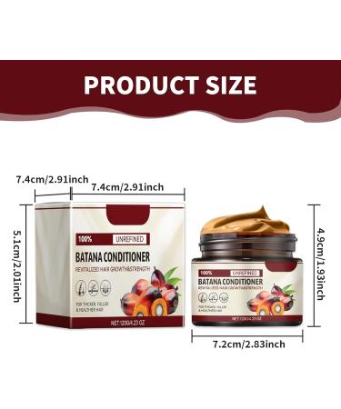 Xumann 120g Raw Batana Oil for Hair Growth Batana Oil Organic for Thicker Fuller Hair Nourishes Dry Scalp and Repair Damaged Hair - Buy Online on GoSupps.com