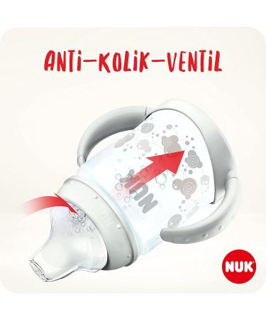 NUK Drinking Bottle 6–18 Months 150 ml Temperature Control Display - Disney Winnie the Pooh - Blue - Buy Online on GoSupps.com