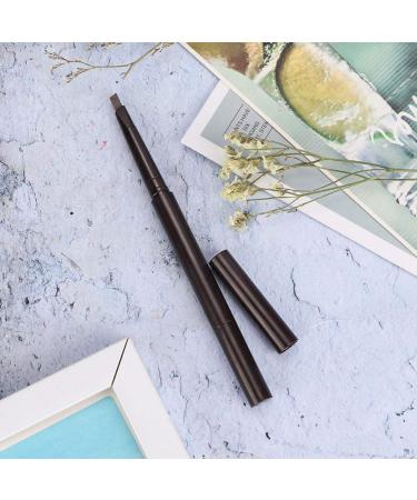 Buy Grey Eyebrow Pen with Brush - Waterproof Double-Ended Automatic Makeup Pencil (4# Gray) for Flawless Brows - International Shipping Available - Buy Online on GoSupps.com