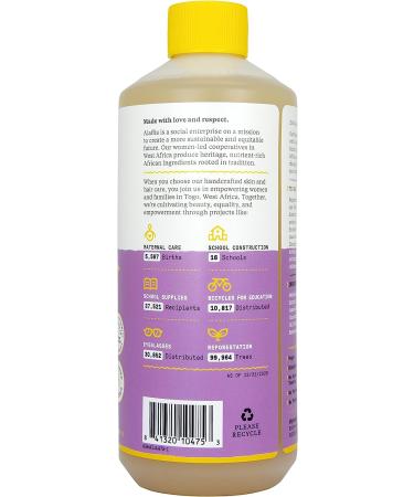 Alaffia Babies and Kids Bubble Bath - Gentle Plant-Based Formula, Paraben & Sulfate-Free, Vegan - Calming Lemon Lavender Scent - 16 Fl Oz - Buy Online on GoSupps.com