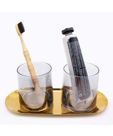 Organic Bamboo Toothbrushes - Vegan, Biodegradable, Eco-Friendly (Pack of 6) - Buy Online on GoSupps.com