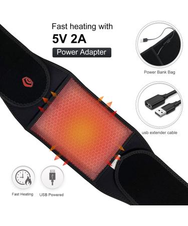 Graphene Times Heating Pillows & Fern Infrared Belts - Adjustable Pain Relief for Back & Waist - Buy Online on GoSupps.com