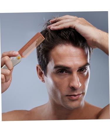 HONMEET Foldable Beard Brush Bottle Opener Beard Shaping Tools For Men Stylish Mens Beard - Buy Online on GoSupps.com