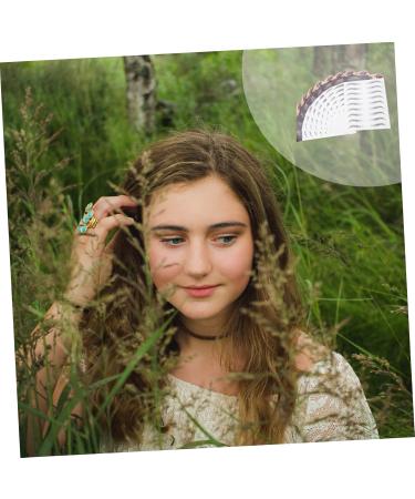 Balacoo 9 Sheets Imitation Eco Eyebrow Sticker Hair Like Authentic Eyebrows Transfer Stickers Wig 3d Perfect 21.5X14.5cm Black - Buy Online on GoSupps.com