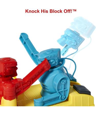 Rock Em Sock Em Robots Knock or Block Edition Boxing Game - Red Rocker and Blue Bomber Figures in Ring for Kids Gift - Buy Online on GoSupps.com