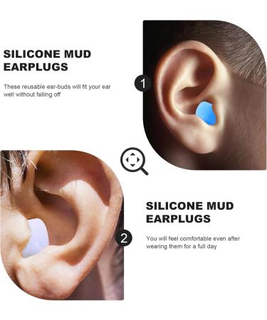 24 Pairs Silicone Earplugs for Swimming | Noise Reducing Ear Protection for Kids & Adults | Travel & Music Earbuds - Buy Online on GoSupps.com
