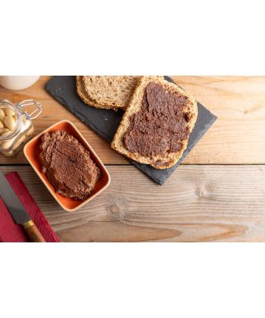 Mynatura Bio Almond-Date Cocoa Cream | Creamy Spread with Almonds & Dates | 2x500g Glass Jars - Sweet & Hearty Delights - Buy Online on GoSupps.com