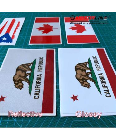 Maryland State Flag Crab Vinyl Decal Sticker - 3 Pack Reflective - 3, 4, 6 Inches - Car Boat Laptop Cup Phone - Buy Online on GoSupps.com