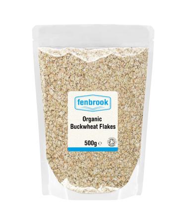 Organic Buckwheat Flakes 500g | Certified Organic by Fenbrook Organic