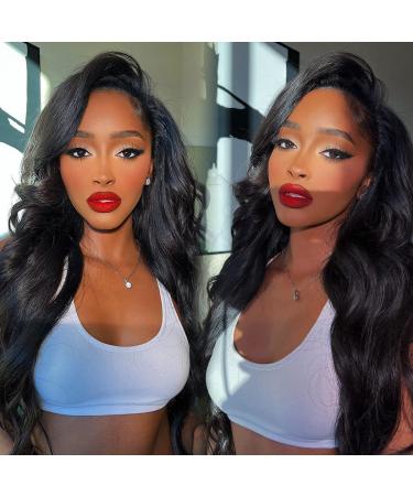 10 Inch Body Wave HD Transparent Lace Frontal Closure - Unprocessed Brazilian Virgin Human Hair for Black Women - 150% Density - Buy Online on GoSupps.com