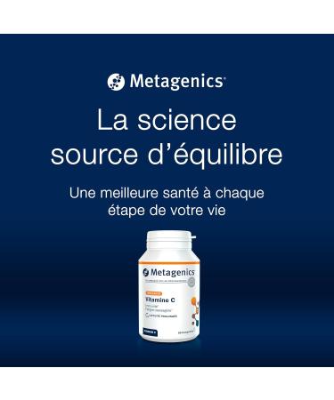 Metagenics Vitamine C - Soutien Immunitaire - Haute Biodisponibilit - R duction de la Fatigue Antioxydant Naturel - Sans Gluten V g talien - 90 Comprim s - 3 Mois - Buy Online on GoSupps.com