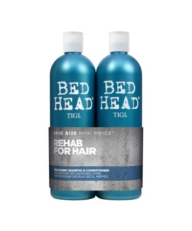 Bed Head by TIGI Urban Antidotes Recovery Shampoo and Conditioner for Dry Hair 25.36 fl oz 2 count