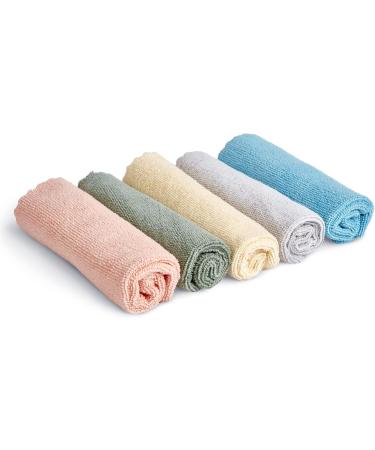 Spontex Microfibre Cloths - 60 Pack - 100% Recycled Fibers from 22 PET Bottles - Ideal for Damp & Dry Cleaning - Buy Online on GoSupps.com