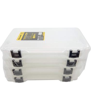 Plano ProLatch 3700 StowAway 4-Pack - Clear/Black - ProLatch Locking System - Transparent Design - Fits 3700 Series Tackle Bags - Buy Online on GoSupps.com