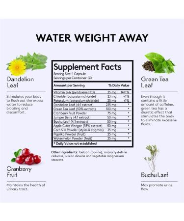 Youth & Tonic Water Weight Away Pills for Waistline Reduction | Activated Charcoal Pills for Gas Relief - Buy Now - Buy Online on GoSupps.com