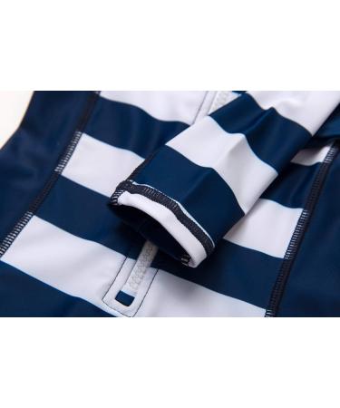 BONVERANO Baby Boys Full-Zip Hoodie Swimsuit | UPF 50+ Sun Protection | 18-24 Months - Buy Online on GoSupps.com