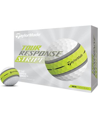 TaylorMade Tour Response Golf Ball 2022 Stripe - Buy Online on GoSupps.com
