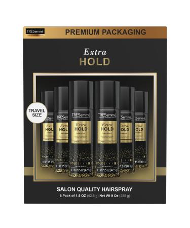 TRESemm Travel-Size Hairspray 6-Pack TRES Two Aerosol Hair Spray Extra Hold Anti-Humidity Anti-Frizz Hair Products 1.5 Oz Ea - Buy Online on GoSupps.com