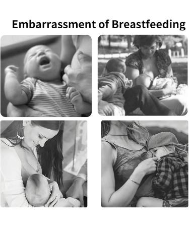 Adjustable Breastfeeding Cover for Full Privacy and Protection - Nursing Shawl for Breastfeeding Up - Buy Online on GoSupps.com