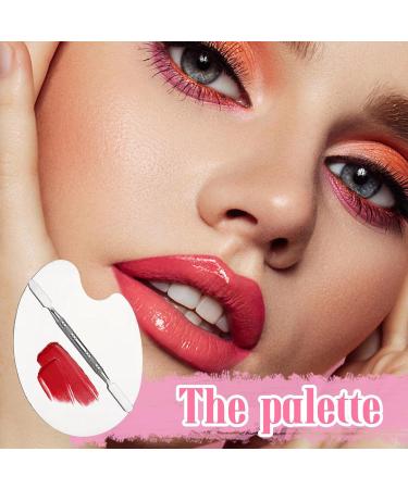  Ecoticfate Makeup Mixing Palette | Makeup Mixing Tray - Paint Tray Palette with Fine Grinding and Double Ended Non Slip Toning Stick for Lipstick Ecoticfate - Buy Online on GoSupps.com