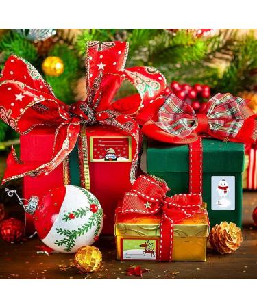 Christmas Tags Gift Tag Stickers for Gifts 500Pcs Self Adhesive Stickers Gift Tags Decorations Gift Wrapping Presents Labels for Gift Bags Cards Envelope Decals Birthday Wedding Holiday Decor (snowman) - Buy Online on GoSupps.com