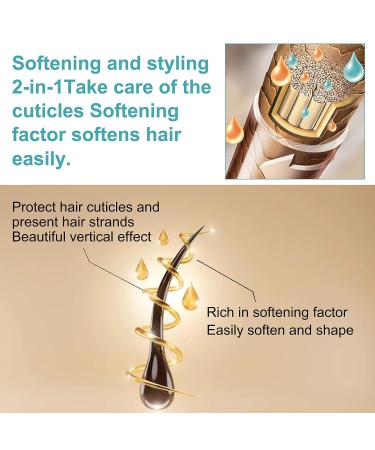 EDSN Protein Correcting Hair Straightener Cream - Silk and Gloss Smoothing Collagen Treatment for All Hair Types (2Pcs 60ml) - Buy Online on GoSupps.com