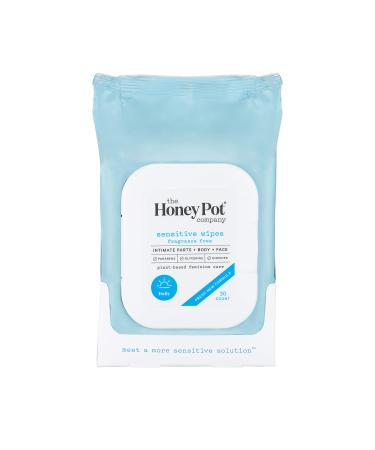 The Honey Pot Company Feminine Wipes - Sensitive 30 Count