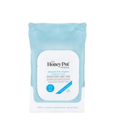 The Honey Pot Company Feminine Wipes - Sensitive 30 Count - Buy Online on GoSupps.com